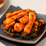 운림가 55년전통 국산 전라도 대용량 총각김치 3kg : 김치명가 운림가