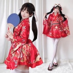 일본전통의상 퓨전 소녀풍 기모노 유키타 코스프레  DH24_G7026 : salechina