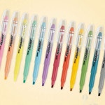 원포 파워라인 마일드 형광펜 12개 다꾸형광펜 밑줄펜 : 원포올스토어