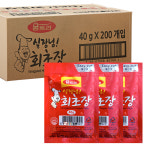 움트리 실장님 회초장 40g X 200개 (1박스) : 김선달마트
