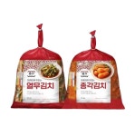 종가 종가집 총각/열무김치 총 5kg : 비타상사