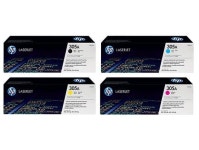 CE410A/CE411A/CE412ACE413A (검정+파랑+노랑+빨강 4색 SET) [HP/정품토너]  M375nw M351a M475dn M451dn/nw : 더셀렉션