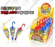 별사탕 포켓몬 우산 사탕 30g x 12개 (1통) 캔디 장난감 어린이집선물 : 때굴때굴복