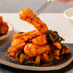 운림가 50년전통 국산 알타리 총각김치 2kg : 김치명가 운림가