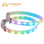 강아지산책LED 인싸 야광 산책 목줄 애견 반려견 : 도그벤처