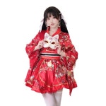 일본전통의상 퓨전 소녀풍 기모노 유키타 코스프레  DH24_G7026 : salechina