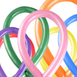 네오텍스 260 요술풍선 혼합 100입 1팩 벌룬아트 마술풍선 : 하늘풍선파티