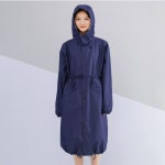 남여공용 바람막이 비옷(L) (네이비) 우의 : 도하팩토리