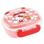 산리오 캐릭터즈 헬로키티 분리형 칸막이 1단 라운드 도시락 270ml : 비앤지 플레이스