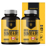 [12개월분] 힐링팩토리 캐나다 슈퍼로얄 프로폴리스 아연 1000mg 면역력 영양제 180캡슐, 2개 : 헬스케어커머스 힐링팩토리