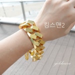 [ 24k ] 순금 킹스맨2 미라클 팔찌 375g : Goldnara