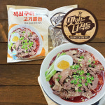 맛있는녀석들 석쇠구이 고기쫄면 750g x 1개 : tastyguys-snp