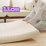 탄탄토퍼 11cm 잠숲공 단단한 침대 두꺼운 바닥 이불 매트 손님용 매트리스 싱글 : 잠자는 숲속의 공주