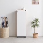 틈새 수납장 400 낮은 신발장 수납선반 : 비야네상점