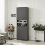 600 키큰 대형 하이그로시 신발장 현관 다용도 폭좁은 신발수납장 : 제임스리빙홈