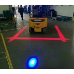지게차 후진 경고등 레이저빔 안전 블루라이트 차선 : 더나은 직구