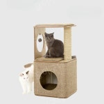 미니캣타워 아기고양이캣타워 수직스크래쳐 삼줄 : 꿀이구대