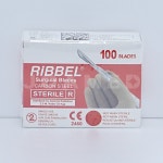 Ribbel 메스날 15호 100개입 수술용 의료용칼 Surgical Blade : 조아메드