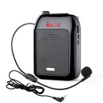 APORO T9 강의용마이크 가이드용 메가폰 교사 헤드셋 마이크 스피커 휴대용 확성기 : 나유스토어