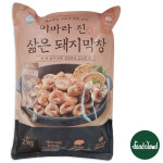 이바라 진 삶은 돼지 막창 2kg + 막창소스(120g x 5개) 대구 곱창 : 푸드클라우드