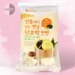 헤이지 안흥에서 만든 옛날 단호박 찐빵 500g 1봉 어르신 간식 건강 옛날 : 헤이지01
