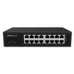 ipTIME SG16A-mini 16포트 기가비트 스위칭허브 스위치허브 인터넷 랜 선 분배기 (SG16SE-mini 후속) : 애플준웍스