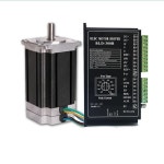 57mm Nema23 감속기 + 24VDC 3 상 브러시리스 모터 드라이버 키트 3000rpm 188 0.6Nm 설치가 쉽고 내구성이 있습니다 (Size : Ratio 4 V... 