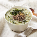 다림죽 쇠고기미역죽 500g 1팩 고소한 죽 : 다림죽