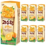 남양 과수원 오렌지 190ml 48팩 : ohlike