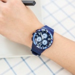 Swatch 스와치 스위스 크로노 그래프 루미너스 남자 손목시계 SUSN414 : 제이에스인터네셔널