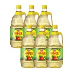 사과 식초 1.8L 6개 조미료 식초 발효식초 조리용식초 요리용식초 업소용식초 식당용식초 가정용식초 소스 가정용조미료 식당조미료 사과식초... 