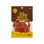 강아지 수제 간식 브리더랩 꿀꿀 돼지귀 100g : 유림사료