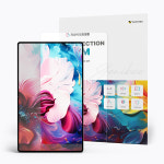 지니비 리얼컬러 AR 필름, 초고화질 무반사 지문방지 갤럭시 탭 S8 Ultra-S9 Ultra-S10 Ultra, 1매입 : 지니비몰