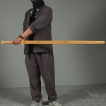 검도 목검 중량 칼 양손검 무술 단 가 흑색 가검 : 넥스페라