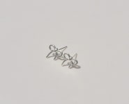 여리 리본 이어링 (silver925) : 디마달
