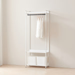 동서가구 디넬 시스템행거 조립식 800 철제 드레스룸 1단 행거 옷장 DF923362 : 주식회사 동서가구