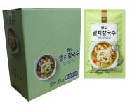 청수 멸치칼국수 110g x 20봉 1박스 (실온) : 탑마켓24