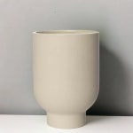 스웨덴 에른스트 ERNST 무광 내추럴 화이트 화분 21cm 28cm : 슈퍼마아켓