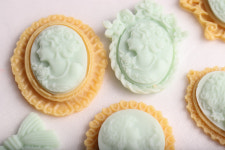 까메오 여인들 7구 엔틱데코몰드 - 캔들만들기 빈티지 오브제 수제몰드 : 별님아씨