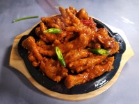 직화 닭발 통 닭발 뼈닭발   숯불 화로 매운 직화 공룡불닭발 공룡닭발 캠핑 : 민푸드몰