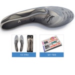 발바닥통증 평발교정깔창 군대준비물 골프 아치형 족저근막염깔창 : 더모이라