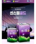 에나멜페인트 유성페인트 KCC 센스멜골드 1L 회색유광 철재 컨테이너 판넬 목재 철대문 : 국가대표페인트 동남자재마트