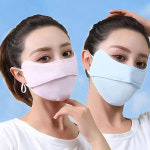 아이스 마스크 풀페이스 여름 얇은 썬마스크 햇빛차단 등산 골프 야외활동 : 비앤채