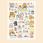 [에구구] 팥빙수 씰 : 퐁당상점 온라인 스토어