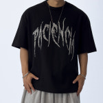 파시엔시아 오버핏반팔 011 박스티 짐웨어티셔츠 머슬핏 빅사이즈 어깨넓어보이는 헬스 운동 : 파시엔시아