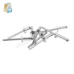 리벳 항공기용 자동차 머리 블라인드 알루미늄 버섯 브레이크 맨드렐 팝 4 M2 네일 가구 : 데이지00