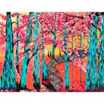 효석작가의 벚꽃길 (409 X 530mm 10호P / 캔버스 아크릴) : 느티나무의사랑
