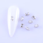 심플 물방울 큐빅 20개 네일파츠  4x2mm 젤네일아트재료 : 클래식네일