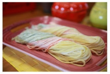 수라생면 삼색 칼국수 칼국수면 1kg : 건강한 먹거리 리뷰