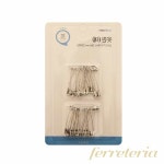 옥이드림 안전 옷핀 대 20p 옷삔 옷고정핀 세탁소옷핀 : 옥이만물